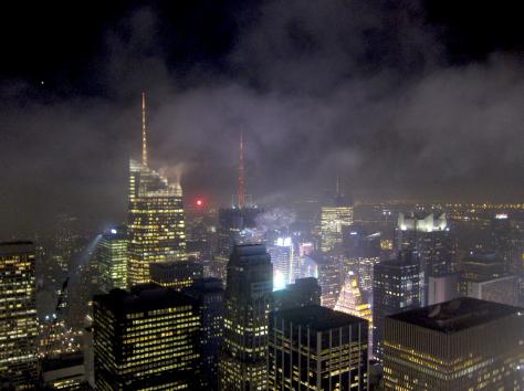 Top of the Rock views of New York City at night Photo - Top of the Rock, New York, New York 