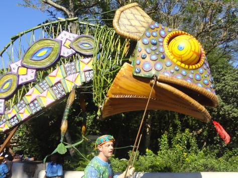 Animal Floats at Mickey's Jammin' Jungle Parade  Photo - Disney's Animal Kingdom, Orlando, Florida 