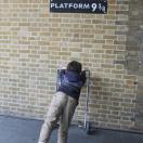Platform nine and three quarters Photo - London, England 