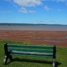 Evangeline Beach at low tide Photo - Nova Scotia, Canada 
