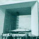 La Grande Arche on Place de La Defence Photo - Paris, France 