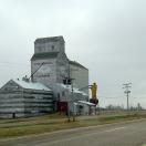 The iconic grain elevator Photo - Alberta, Canada 