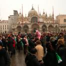 St Marks Square at Carnevale Photo - Venice, Italy 