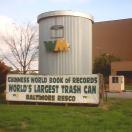 The World's Largest Trashcan Photo - Baltimore, Maryland 
