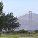 Peeking Golden Gate Bridge Photo - San Francisco, California 