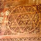 Carving detail from the Alai Darwaza Photo - Delhi, India 