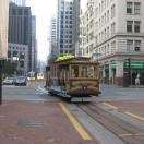 California Ave Cable Car Photo - San Francisco, California 