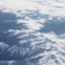 Wonderful view of the Pyrenees from the plane Photo - Barcelona, Spain 