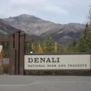 Entrance to Denali National Park Photo - Denali, Alaska 