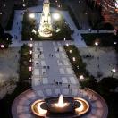 Plaza de Espana at Night Photo - Madrid, Spain 