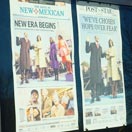 iPad or Newspaper? Photo