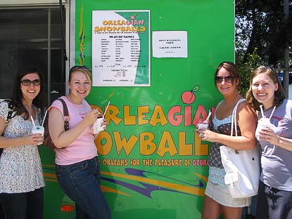 Postcard from Atlanta: Snowballs in Summer Photo