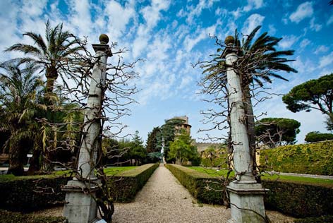 Traveler of the Week in the Vatican Gardens Photo