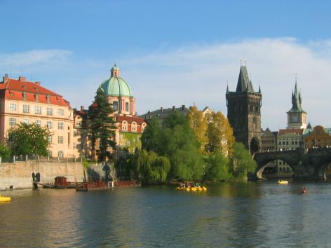 Bike to a Castle: Going Green in Prague Photo